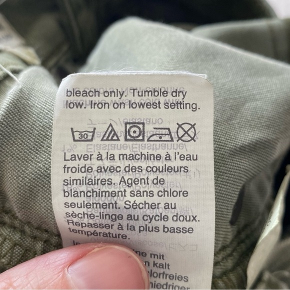 Madewell 9" Mid-Rise Skinny Crop Jeans: Garment-Dyed Button-Front Edition Sz 24 - Picture 9 of 9